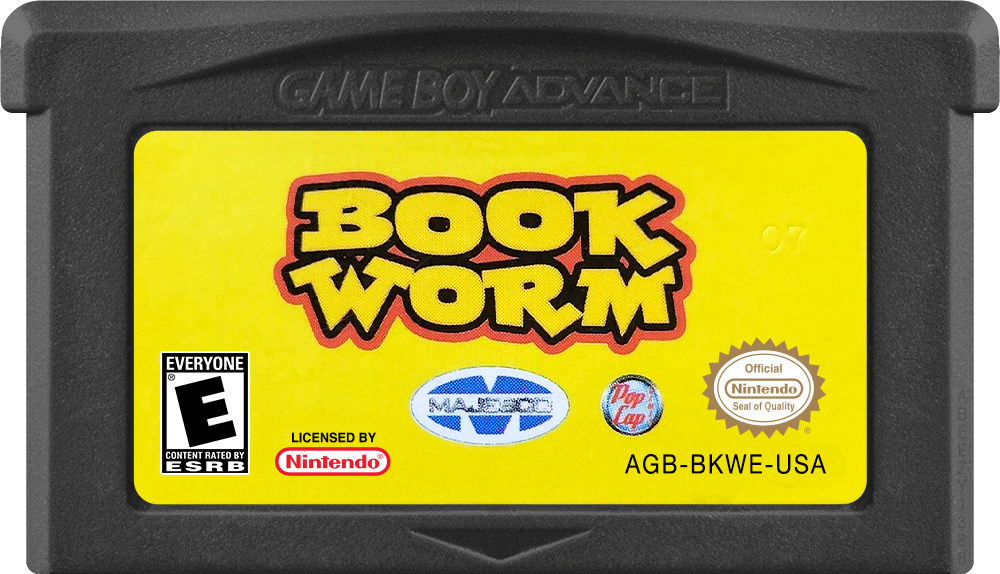 Bookworm media 7 for GameBoy Advance